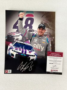 NASCAR Autographed Picture of Alex Bowman #48