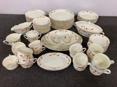 Hall China Company Autumn Leaf Dinnerware Set