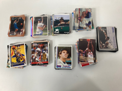 Bag of sports cards