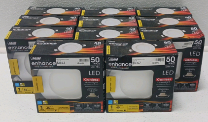 (11) Canless Downlight Replacements