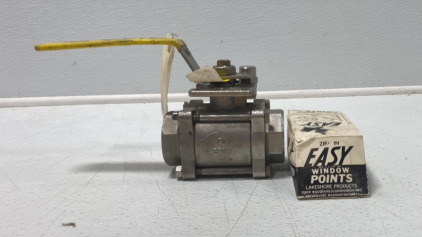 Apollo 85-200-01 Manual Stainless Socket Weld 3/4in Ball Valve and more