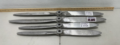 (2) 30&rdquo; Aluminum Propellers, (2) 23.5&rdquo; Aluminum Propellers
