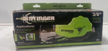 Stinger 3/8&rdquo; CH38A Auto Feed Cap Hammer NO HOSE - NO AIR.