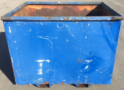 Large Blue Industrial Dumpsters