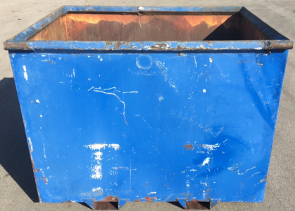 Large Blue Industrial Dumpsters