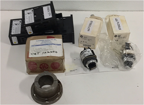 (3) Watlow Electric Controller Harnesses (1) Greenheck 1-11/16” Bushing Pulley (2) Allen Bradley Potentiometers