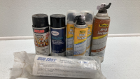 Hi-Temp Paint, Blade and Bit Lube, (4) Wall Texture, Tack Strip Adhesive