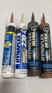 (4) Colored Dap Sealant