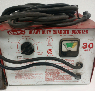 Dayton Heavy Duty 30-Amp Battery Charger/Booster