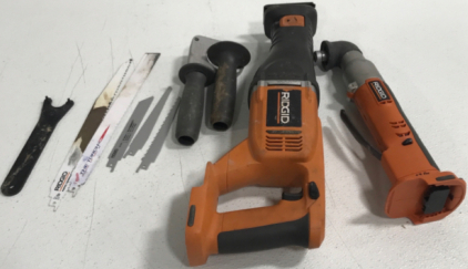 (2) Ridgid Power Tools