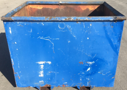 Large Blue Industrial Dumpsters