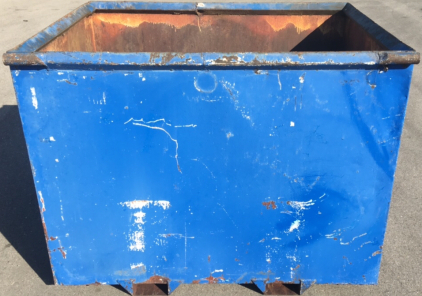 Large Blue Industrial Dumpsters