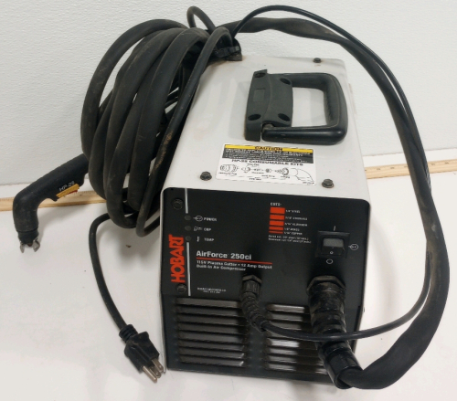 Hobart Air force 250CI 115v Plasma Cutter With Accessories