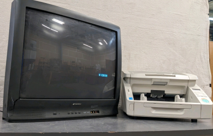 Working Canon Copier/Printer, Working Sansui 27" TV