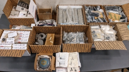 Machine Parts, Filters, Hardware