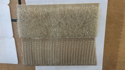 1" Khaki Velcro