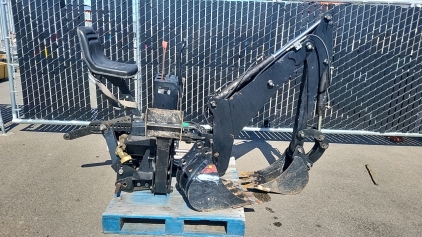 3 Point Hydraulic Excavator Attachment with Extra Bucket