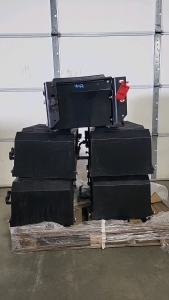 Pallet of (5) 18 Wheeler Battery Boxes