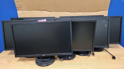 Acer Computer Monitors with HDMI and Power Cables