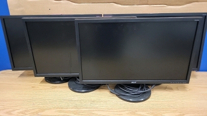 Acer Computer Monitors with HDMI and Power Cables