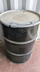 55gal Drum w/Lock-lid