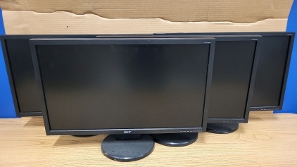 Acer Computer Monitors with No Power or VGA Cables