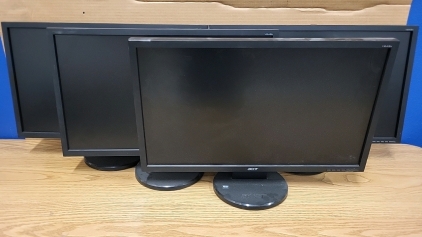 Acer Computer Monitors with No Power or VGA Cables