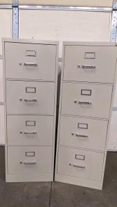 Matching Legal-size File Cabinets