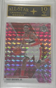 All-Star Troy Brown JR Graded 10 Rookie Card