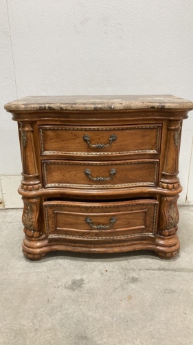 Bellagio Style Night Stand 3 Drawer