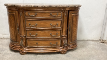 Bellagio Style English Buffet Server Cabinet