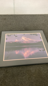 Framed Photo Of Mountain