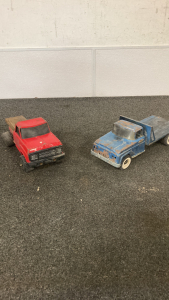 Two Old Trucks