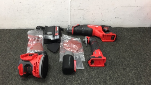 (3) Craftsman Tools and Charger