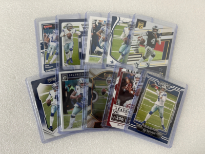 10 Dak Prescott Football Cards