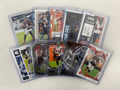 10 Deshaun Watson Football Cards