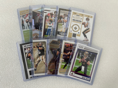 10 Drew Brees Football Cards