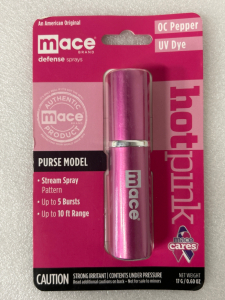 Mace Brand Hot Pink Purse Model Defense Spray- New