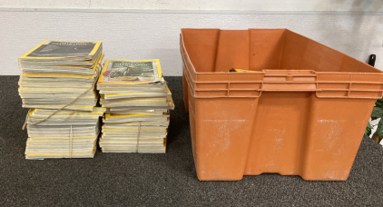 Tote of National Geographic Books