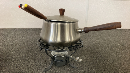 Vintage Fondue Set