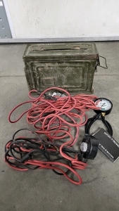 Ammo Box with Vacuum and Fuel Pump Pressure Tester and Wiring