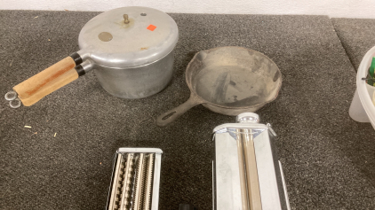 Vintage cookware And Pasta Maker