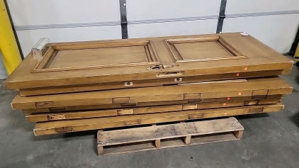 (6) Heavy Duty 80" Tall Doors