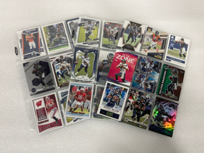27 Russell Wilson Football Cards with Inserts