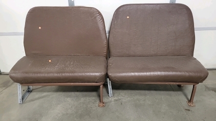 Pair of Bus Seats and Driver Seat