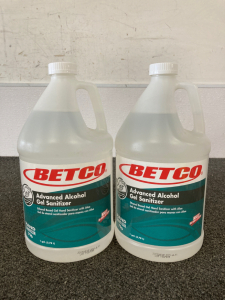 (2) 1 Gallon Alcohol Gel Hand Sanitizer