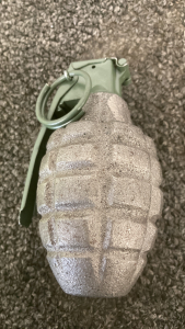 WWII US MK2 Pineapple Type Hand Grenade- Inert