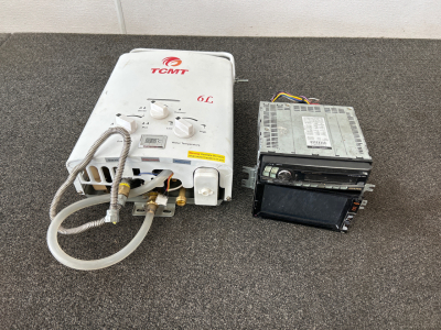 Car DVD Reciever, Car Stereo, and TCMT Water Heater