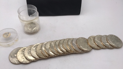 Roll Of Kennedy Half Dollars