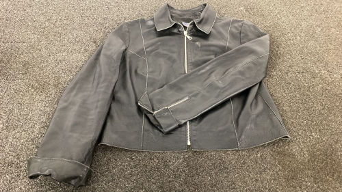 Womens XL Pleather Jacket